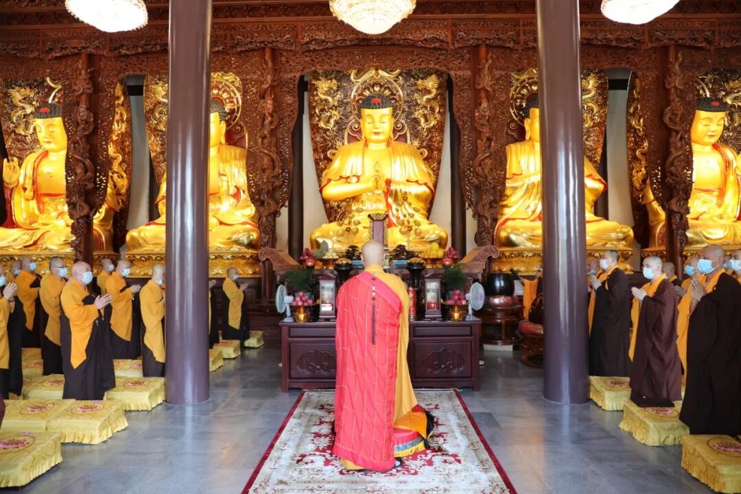 法门寺启建辛丑年大势至菩萨圣诞祝圣祈福法会