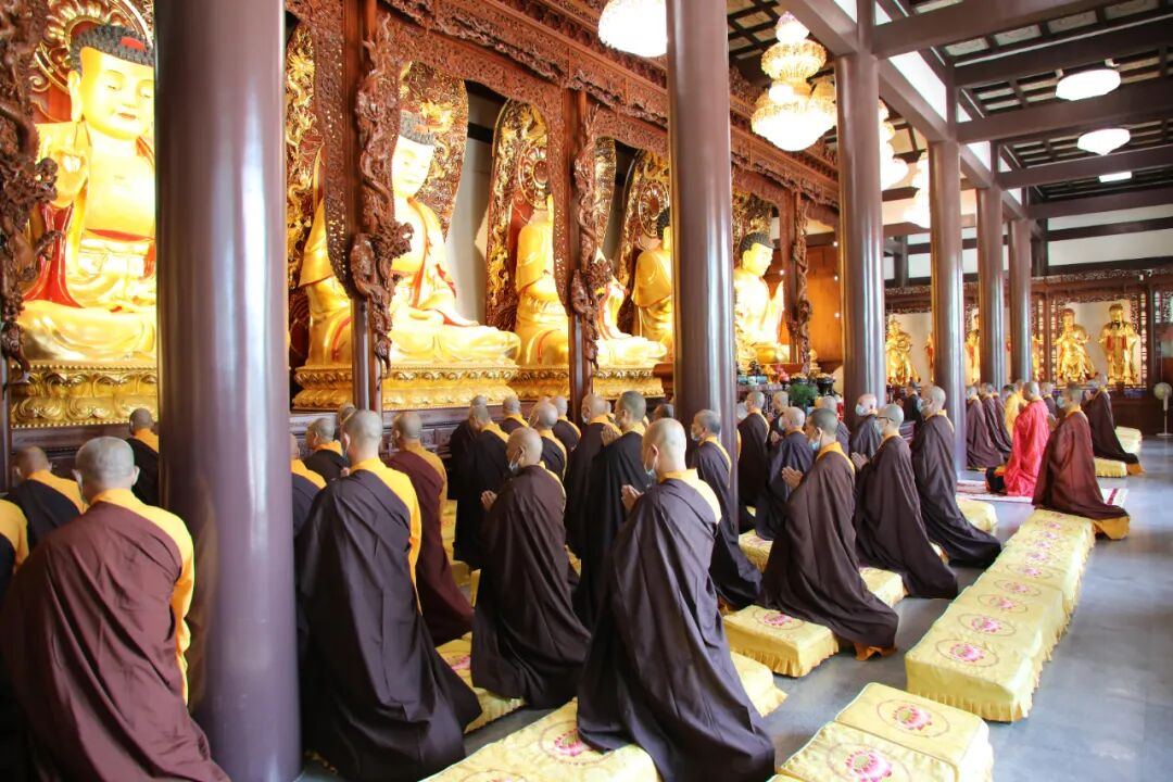 法门寺启建辛丑年大势至菩萨圣诞祝圣祈福法会