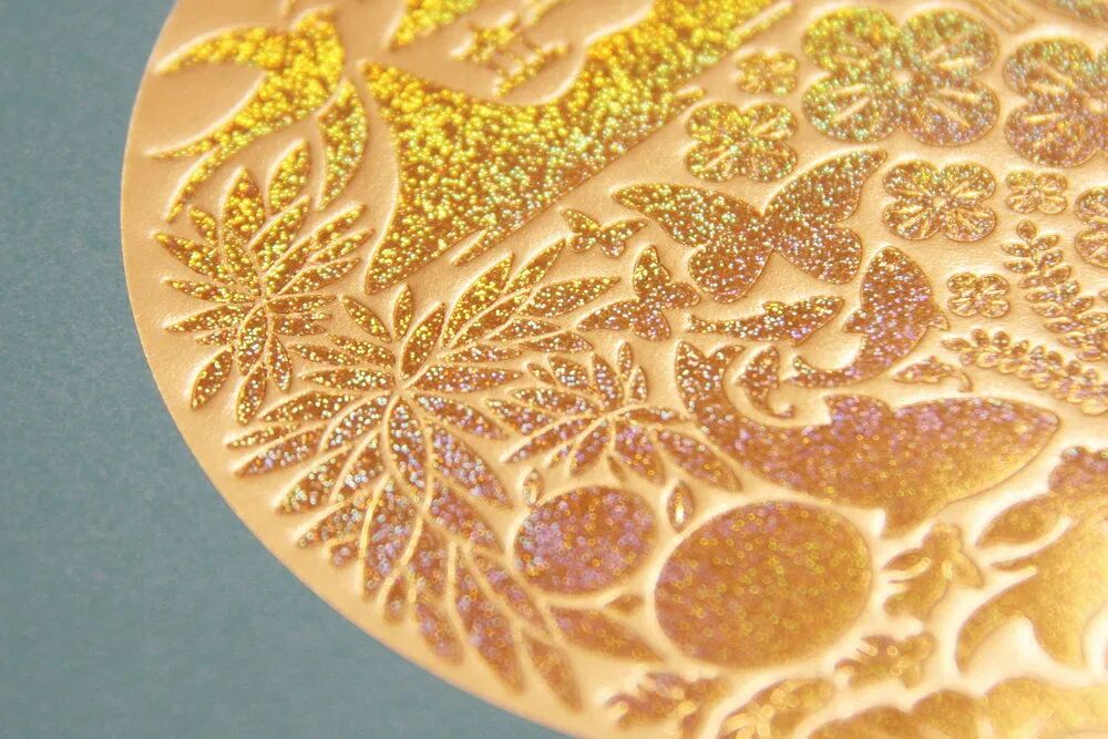 流光溢彩烫金工艺设计案例