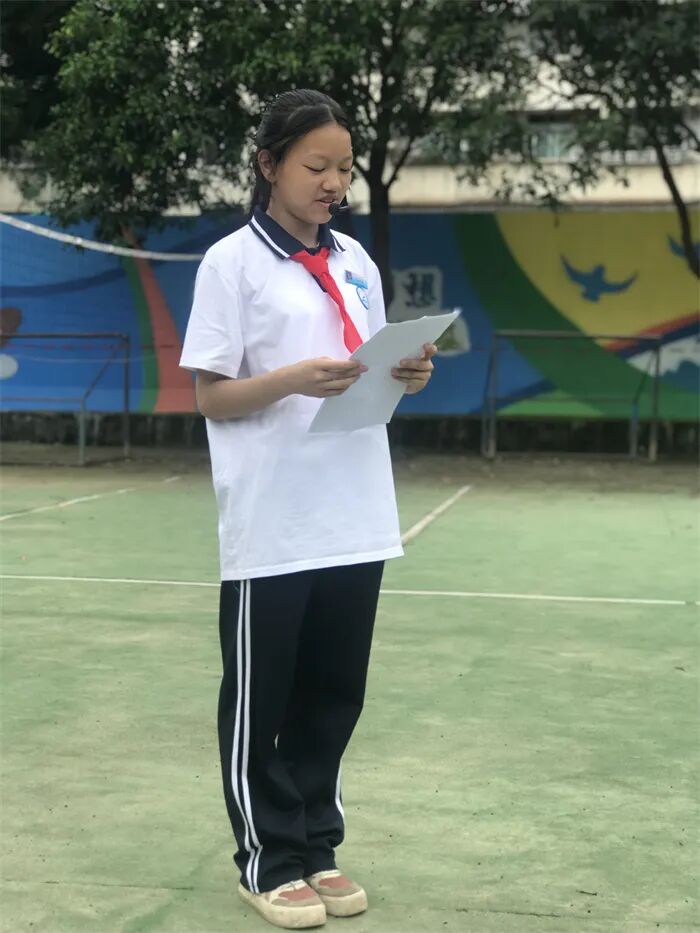 福清东张中学"喜迎二十大 永远跟党走"2022年"六一"节活动之少先队退