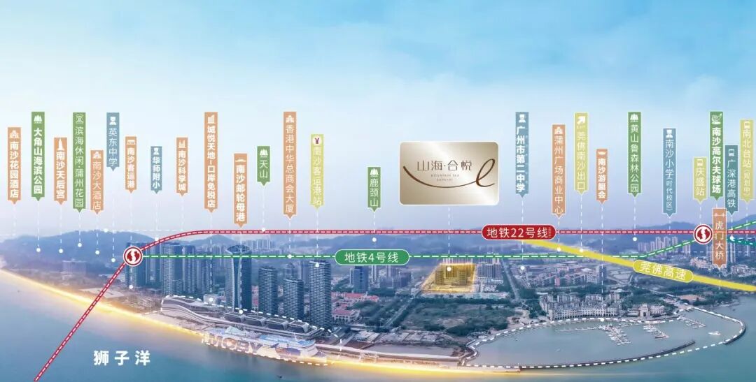 南沙山海合悦带精装修，总价190万起！