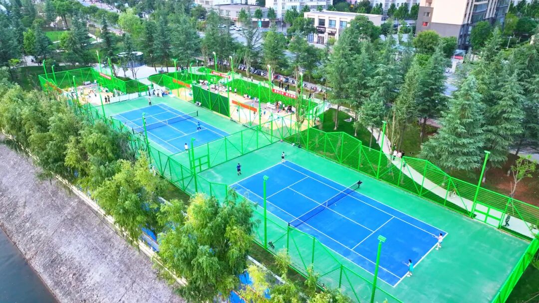 【沙排世锦赛筹办进行时】商州群众运动公园:家门口的运动舞台,引领