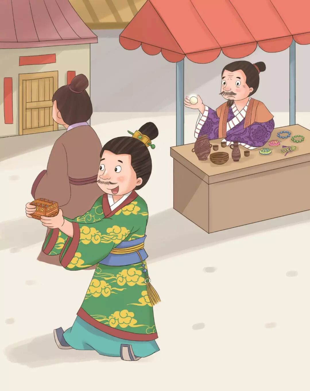 【故事】buying the box and returning the pearl 买椟还珠