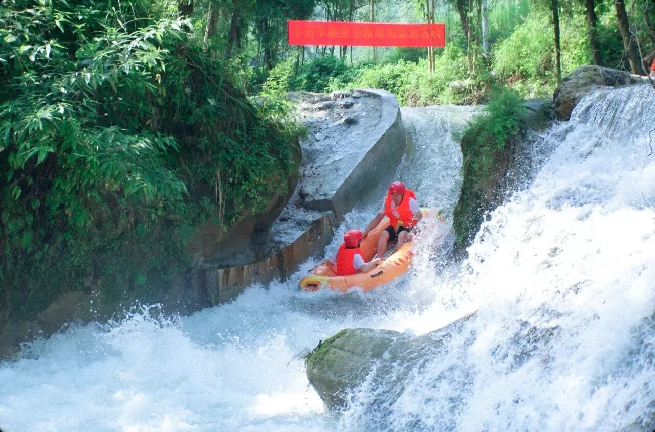 太刺激了,心脏都跳出来了!渠县第一家漂流开放