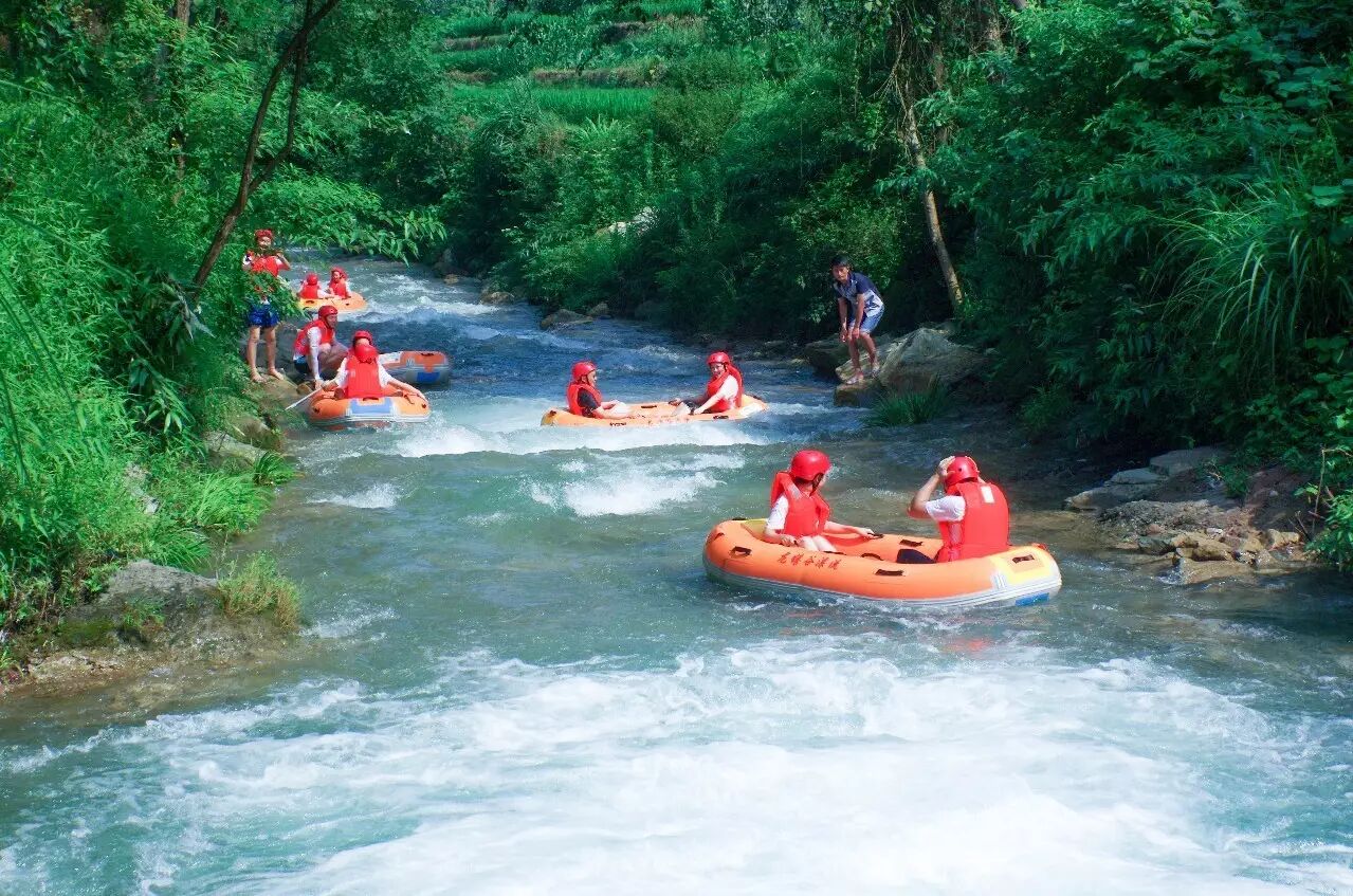 太刺激了,心脏都跳出来了!渠县第一家漂流开放