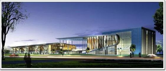 外通风双层幕墙(中国奥运射击馆)