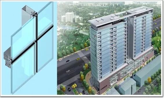 全隐框玻璃幕墙