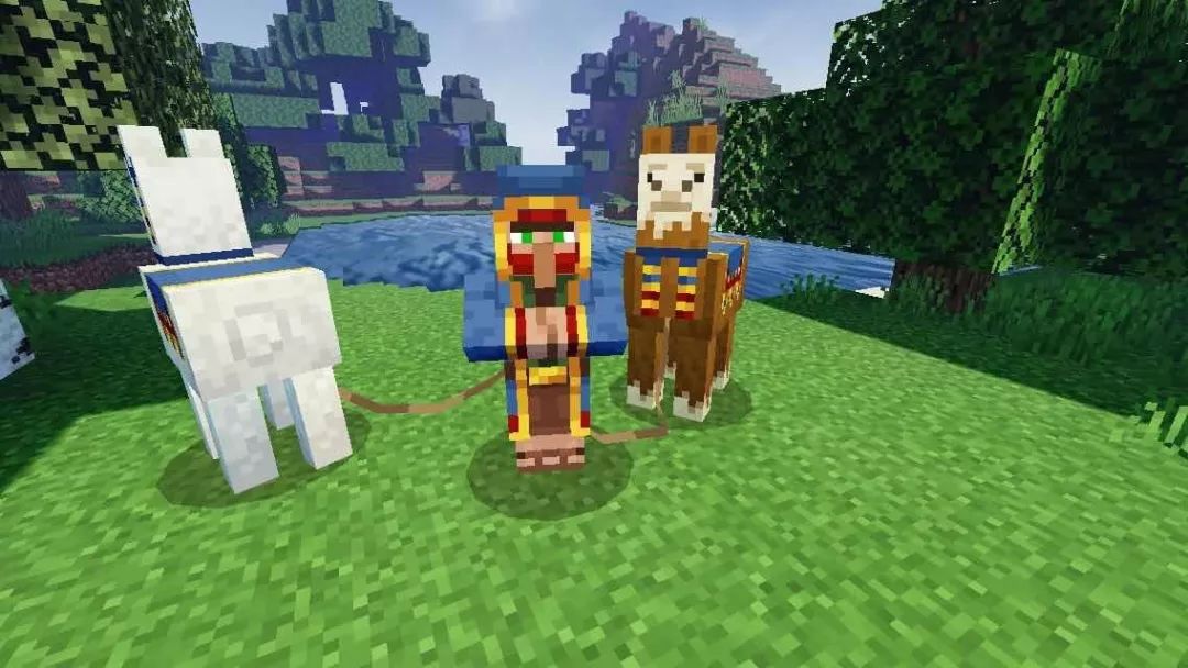 すごいminecraft 流浪商人羊驼 Minecraftの最高のアイデア