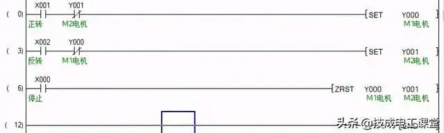 如何使用正反转控制电路转换成PLC控制的图5