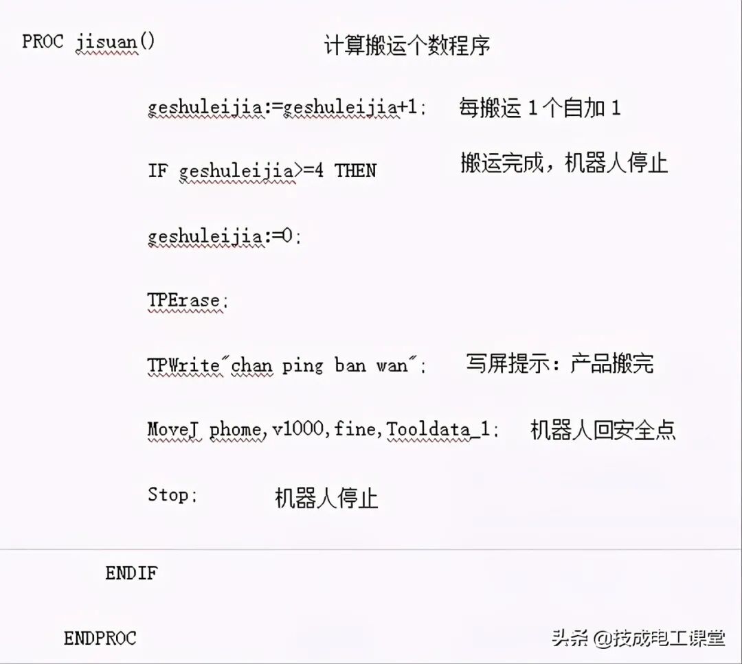 ABB機器人搬運項目程序，分析這么詳細，看完就會了的圖14