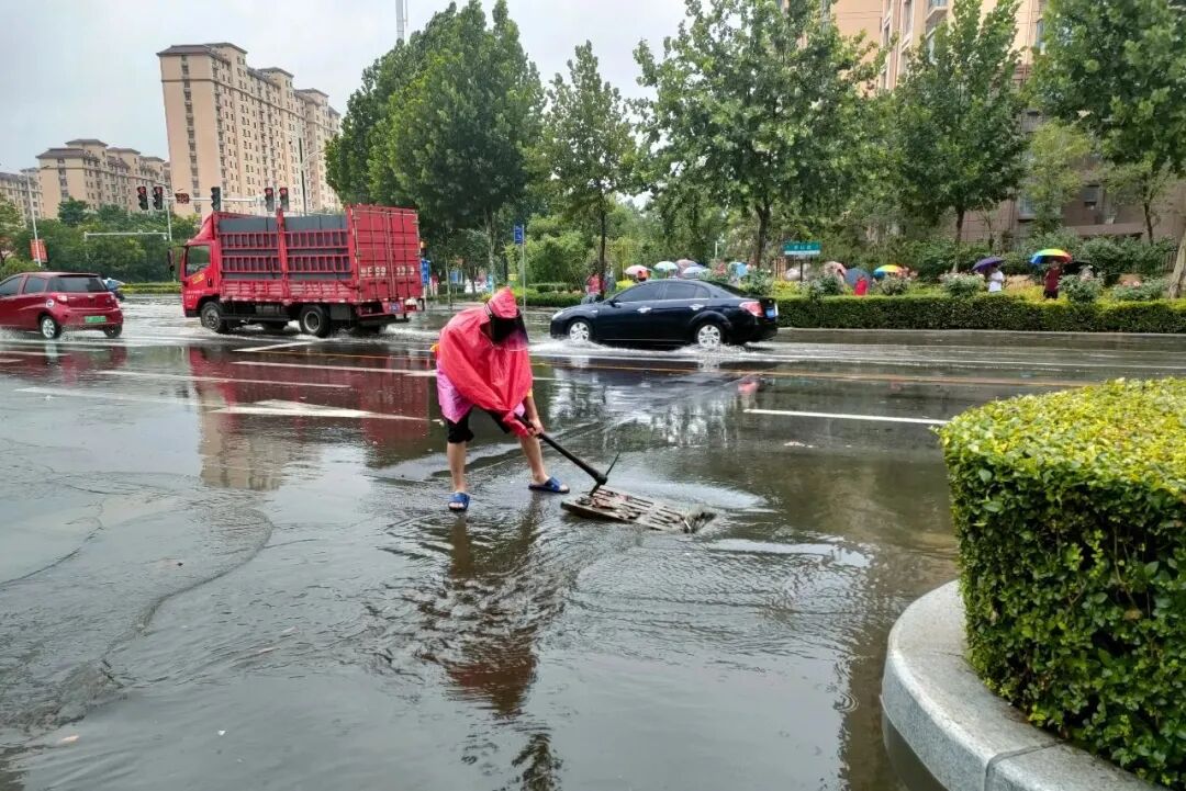 暴雨后鹤壁的一幕幕