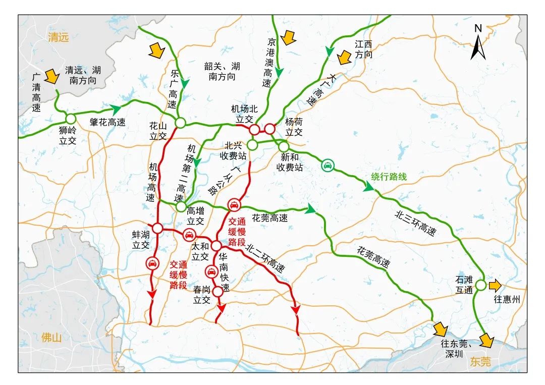 花莞高速西延线规划图图片