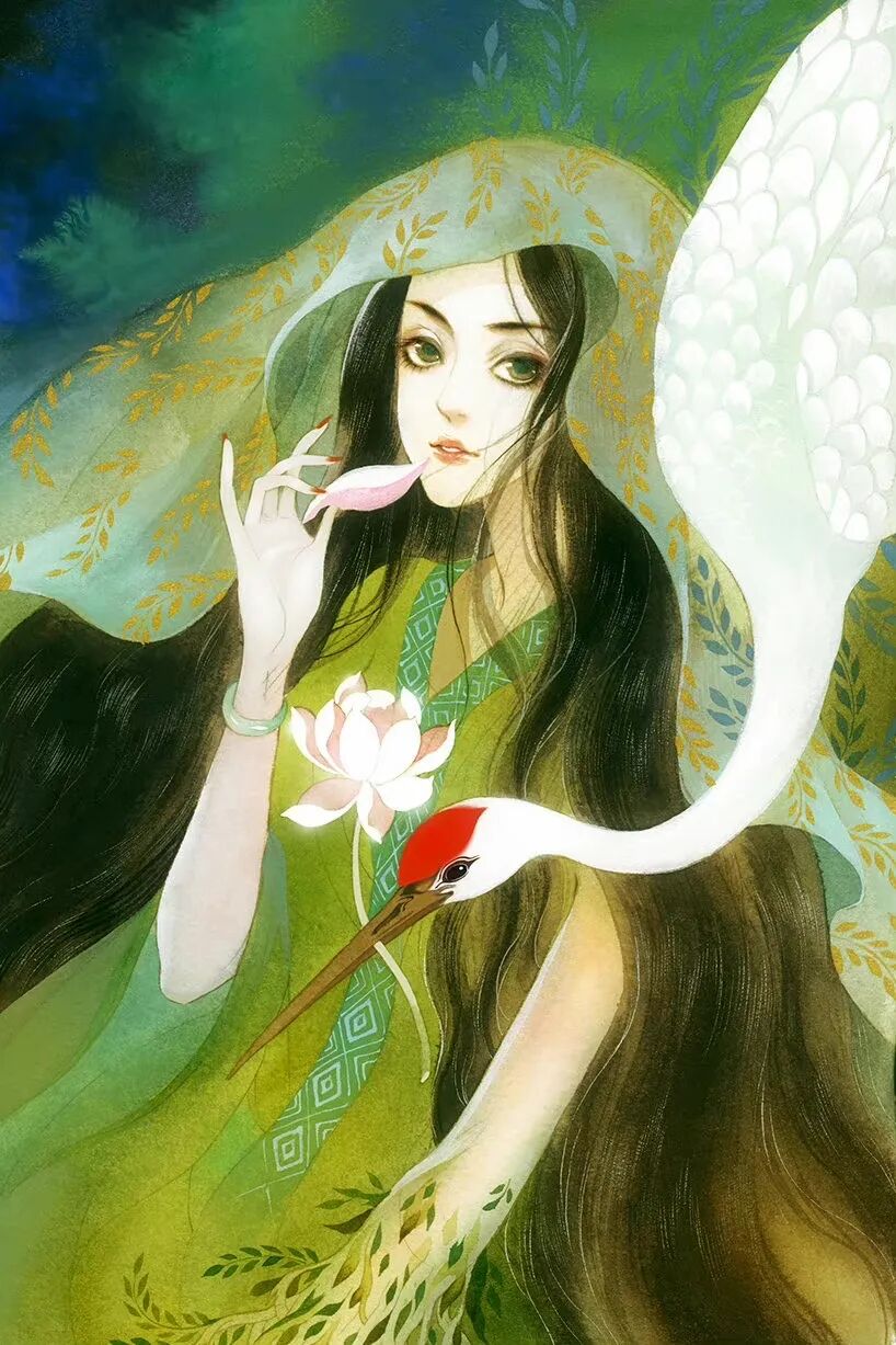 除了画画生活当中的鹿菏还特别喜欢旅行他一个人去过很多城市每次走到