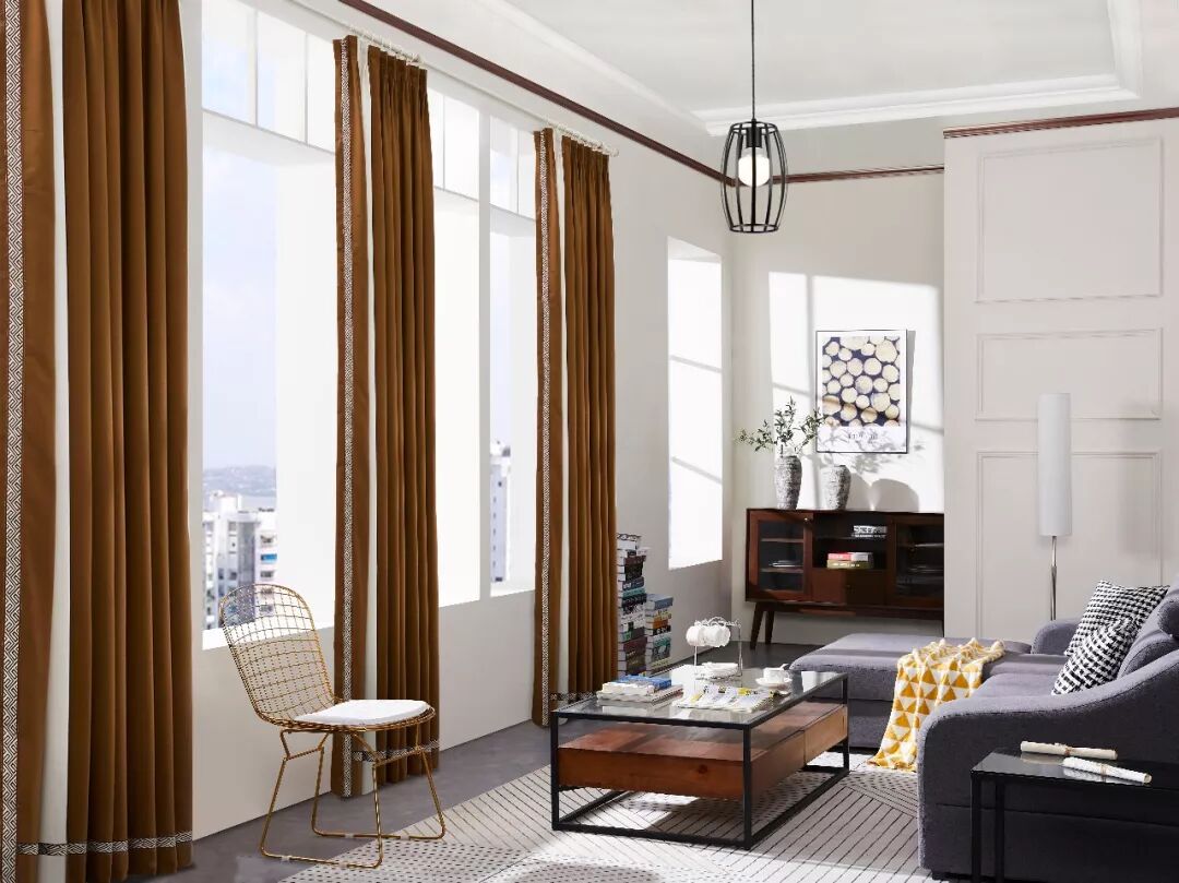 窗帘配色，优雅而不俗，你值得拥有！