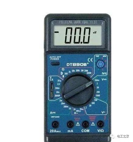 万用表上面的符号都代表什么？怎么使用万用表的图1