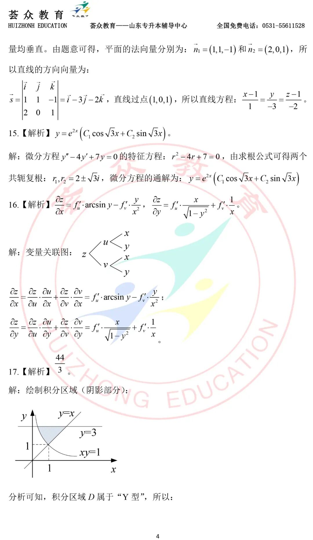 2021年专升本高数（一）真题及答案解析（全）