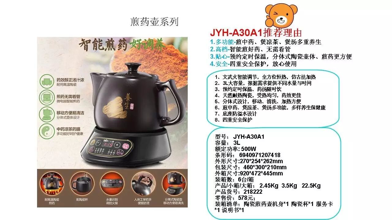 小康家电小熊系列产品发布