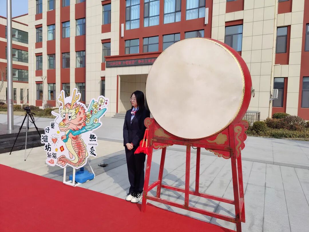 农历二月二看潍坊寿光小娃的开笔礼