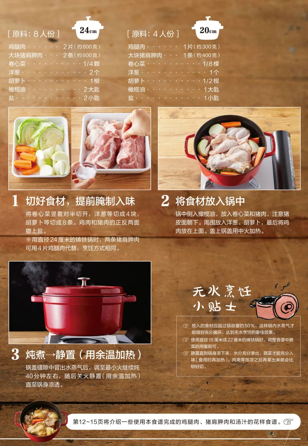 双立人99家装节staub珐宝中信教你用铸铁锅做无水烹饪