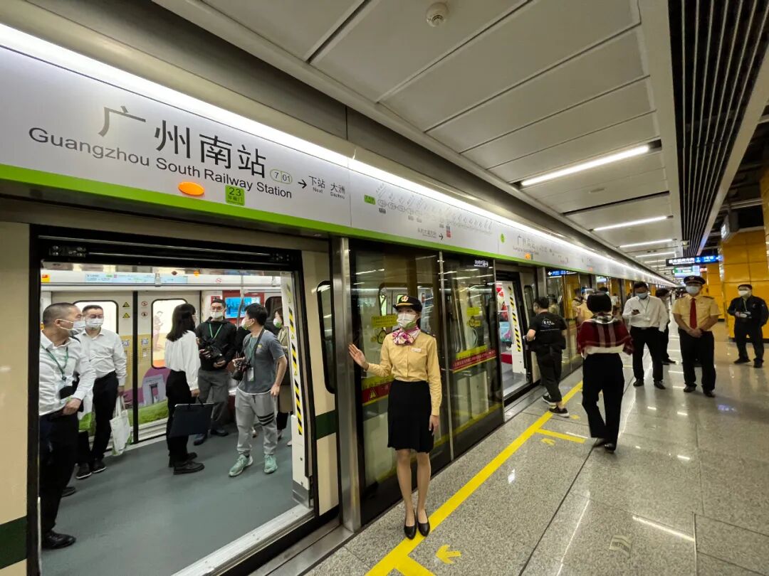 驰骋广佛逐梦湾区广州地铁7号线西延顺德段正式开通初期运营