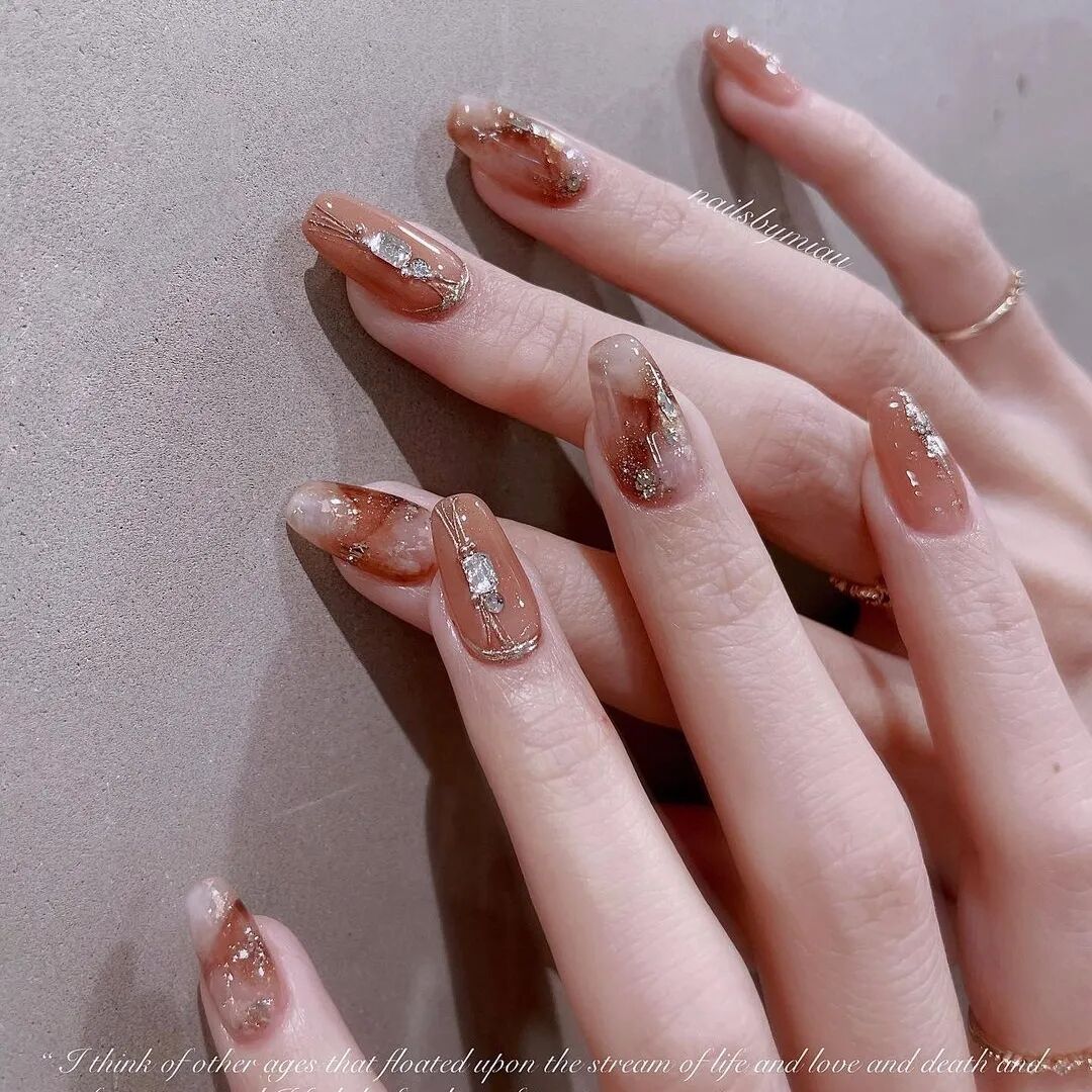 非常适合秋冬做的30款精选美甲一览