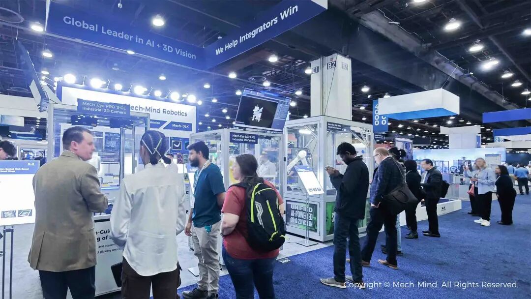 AUTOMATE 2025 | 三度亮相北美最大规模自动化展，梅卡曼德多款前沿首发具身智能技术获全场关注