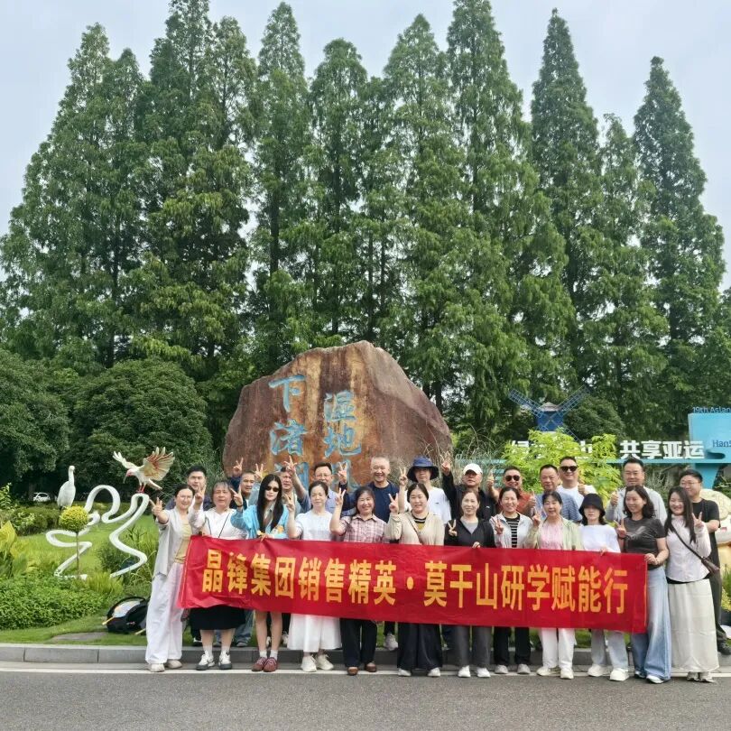 晶锋集团销售精英莫干山研学赋能行：山水为卷，共绘新篇