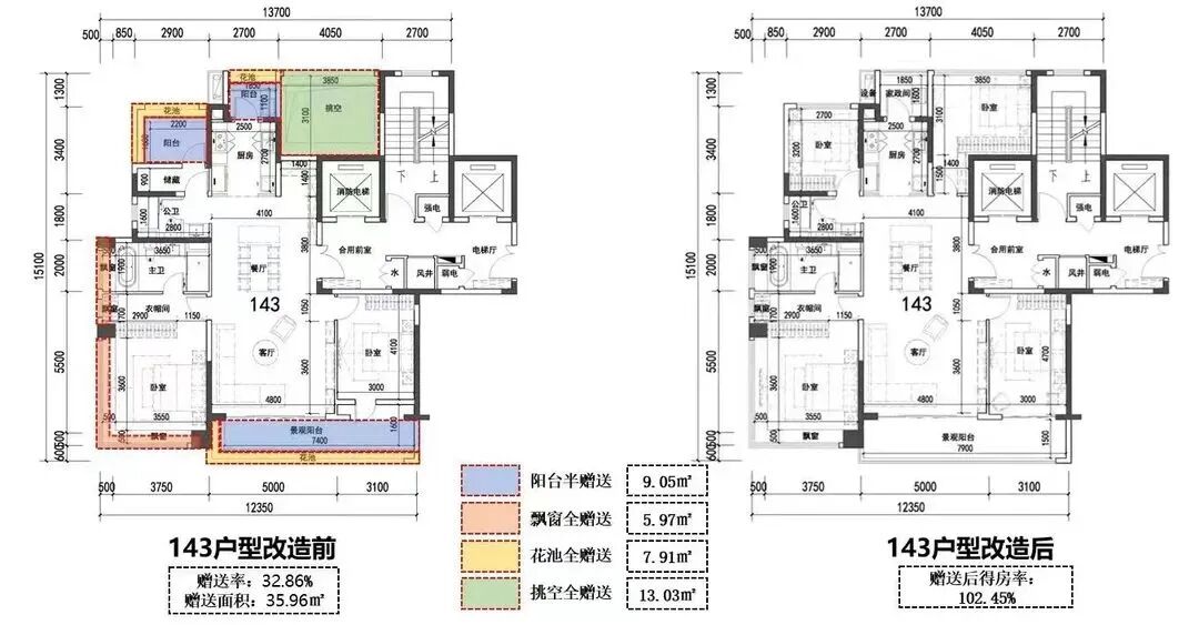 天河新盘保利中铁物流园地块户型图曝光，建面107-260㎡！