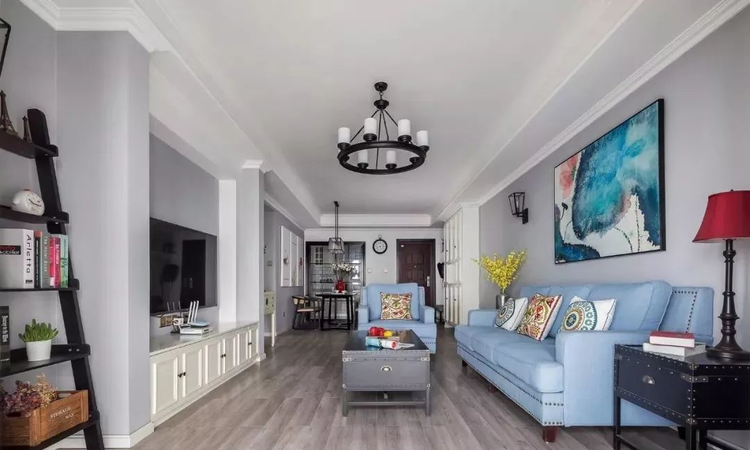 125㎡美式風格裝修，優雅浪漫的居家氛圍 家居 第6張