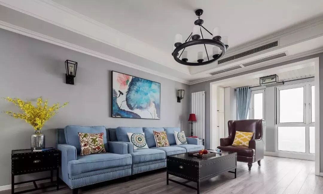 125㎡美式風格裝修，優雅浪漫的居家氛圍 家居 第3張