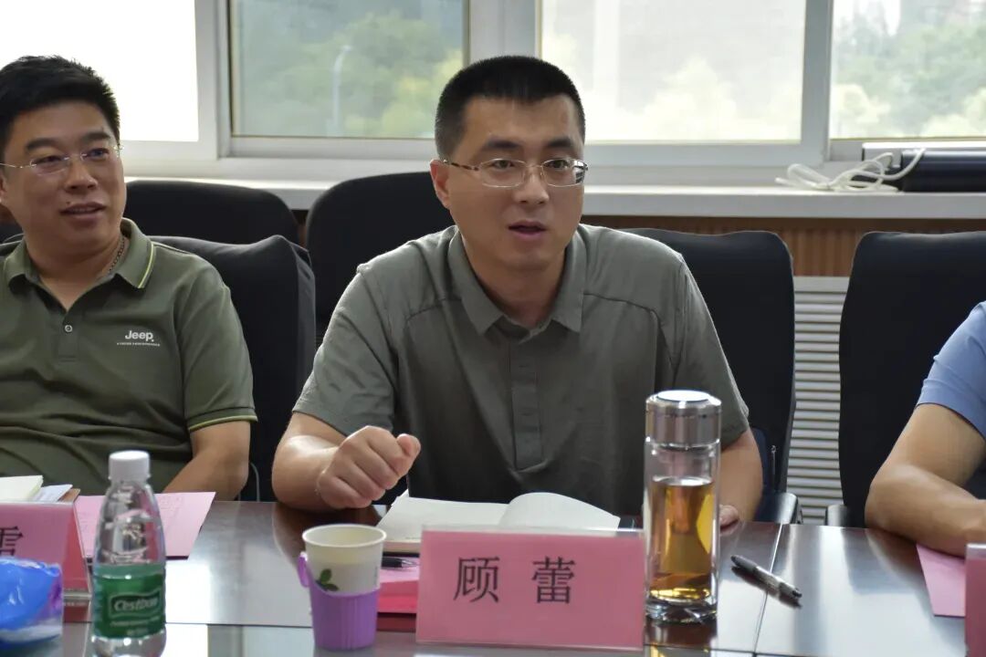 区委书记顾蕾带队到北京中科院就人才引进等事宜交流座谈