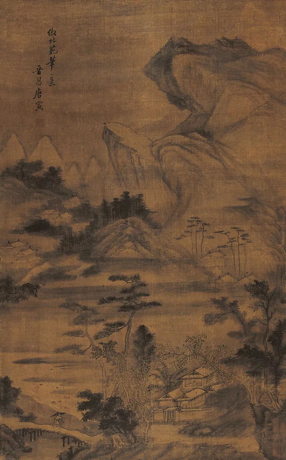 唐寅山水画的风格特征- 全民收藏网