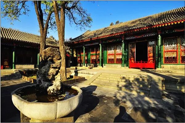 福与悦夫 桃花林図 共箱 二重箱 陸軍嘱託従軍画家 南画院常務理事 帝展 掛軸 中国第一豪宅，一座恭王府，半部清代史- 全民收藏网