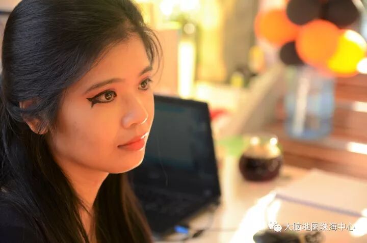 大脑地图珠海香洲区中心