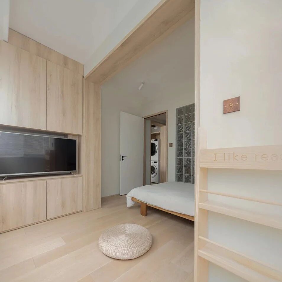 43平米小户型住宅设计，麻雀虽小，五脏俱全