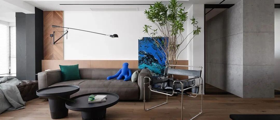 宁波120㎡设计师的自宅设计|0.5m Studio