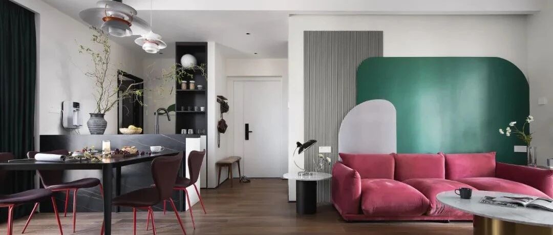 深圳90后夫妻买下125㎡，大胆撞色+多功能套房，高级有个性！