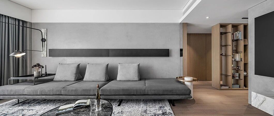 180㎡简约大平层，一个人住，也要很精致！