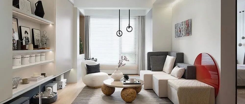 80㎡小两居，阳台变专属健身区，他家高级有格调！