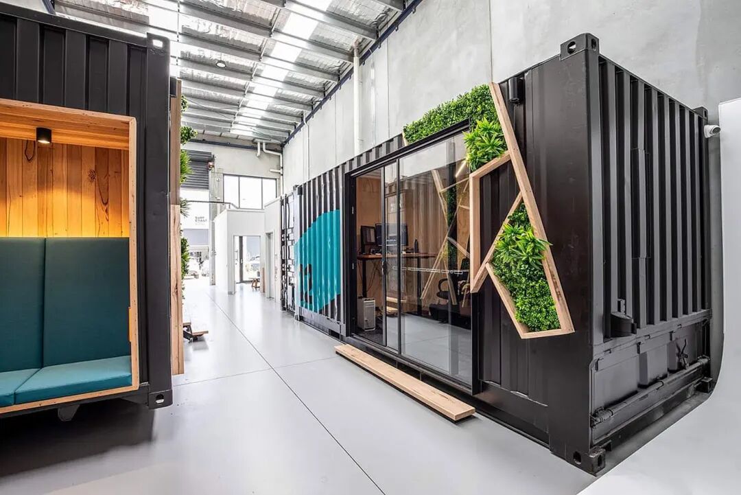 互集精选 | 300㎡以下的集装箱办公空间设计参考·20款-HUJI互集