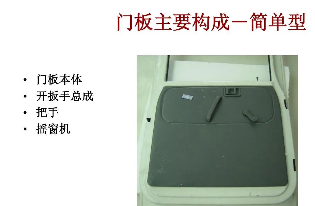 汽車內飾門板總成與缺陷應對的圖4