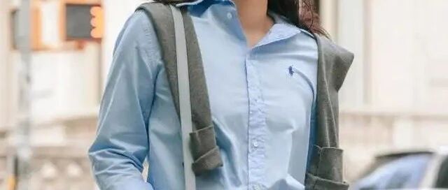 &ldquo;郭晶晶&rdquo;带火了一种春天新穿法:衬衫+阔腿裤,高级洋气又减龄