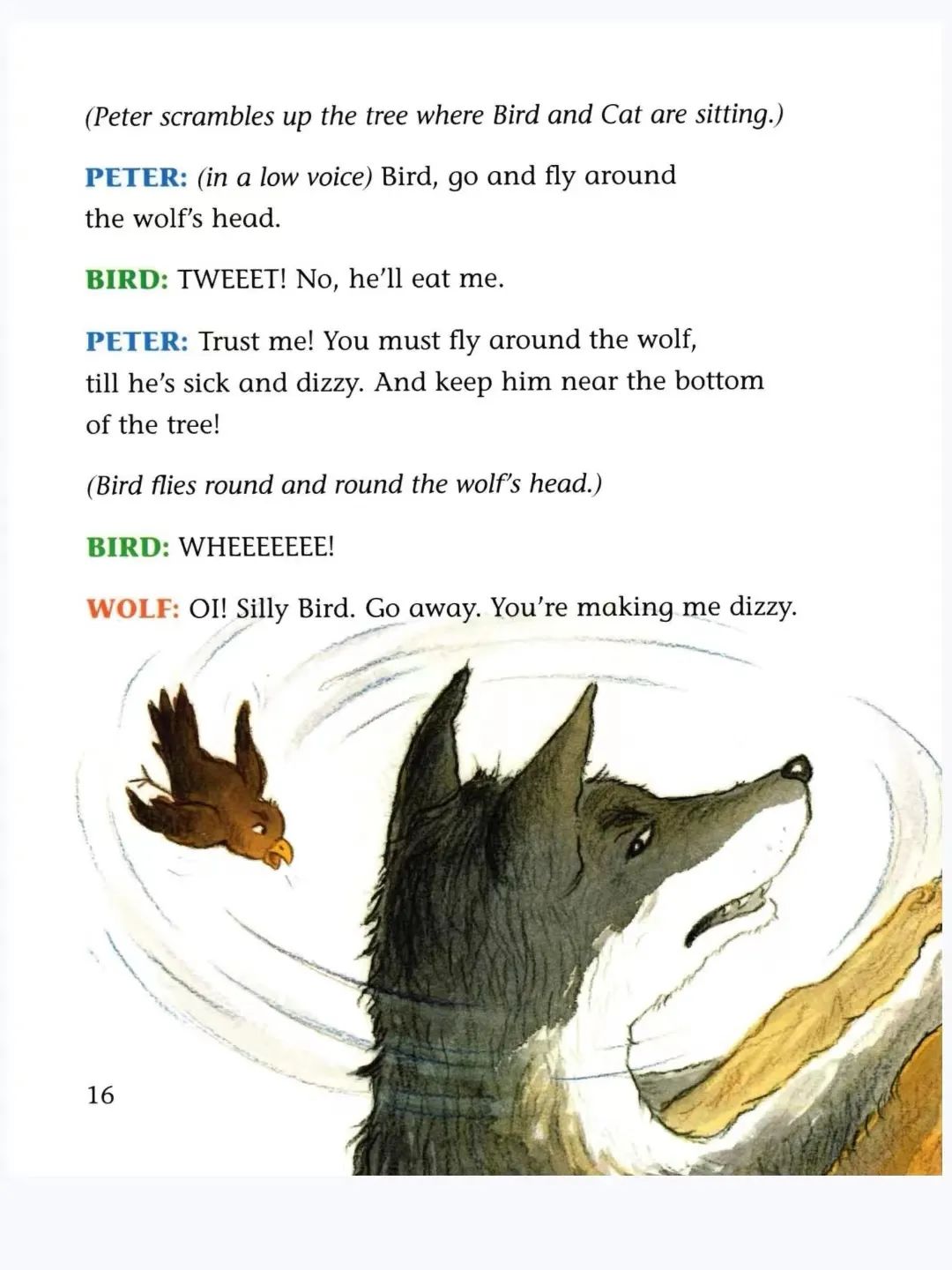 Peter and the Wolf Coloring Pages