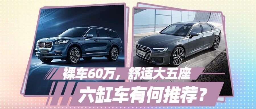 【胖哥选车】大五座六缸车，奥迪A6L和林肯飞行家选谁好？