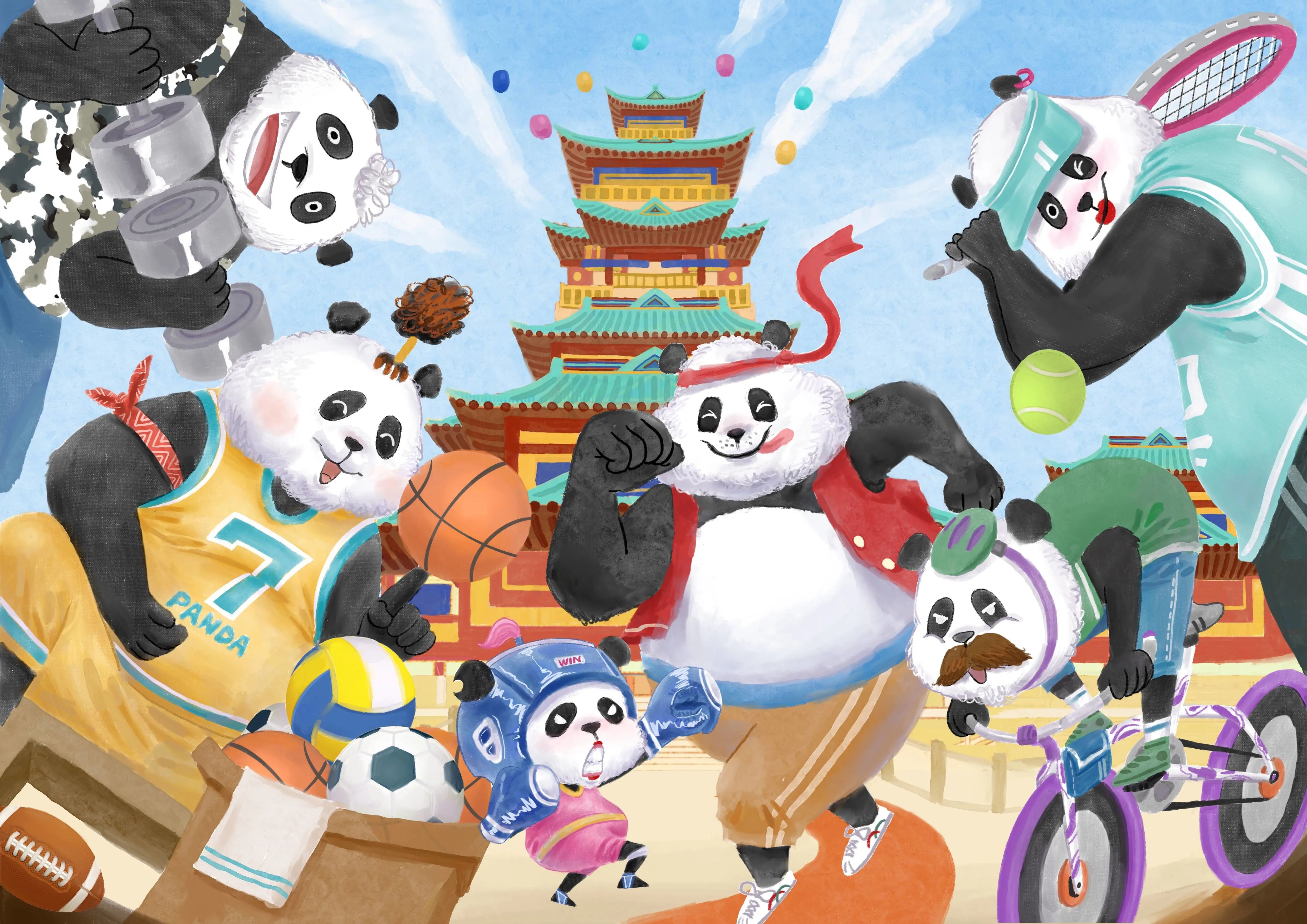 让熊猫不只是熊猫第二届全球熊猫主题插画大赛获奖名单及获奖作品