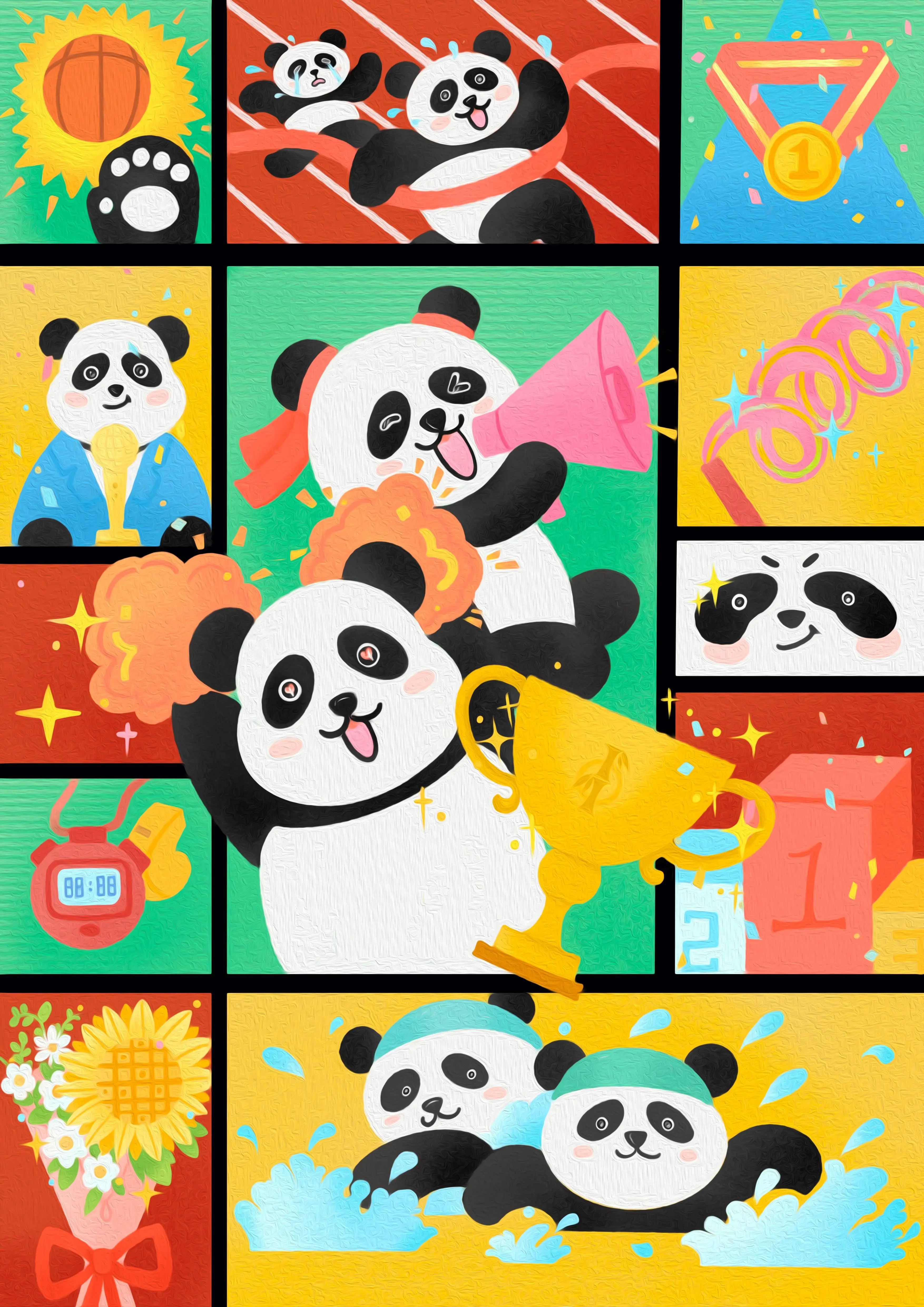 让熊猫不只是熊猫第二届全球熊猫主题插画大赛获奖名单及获奖作品