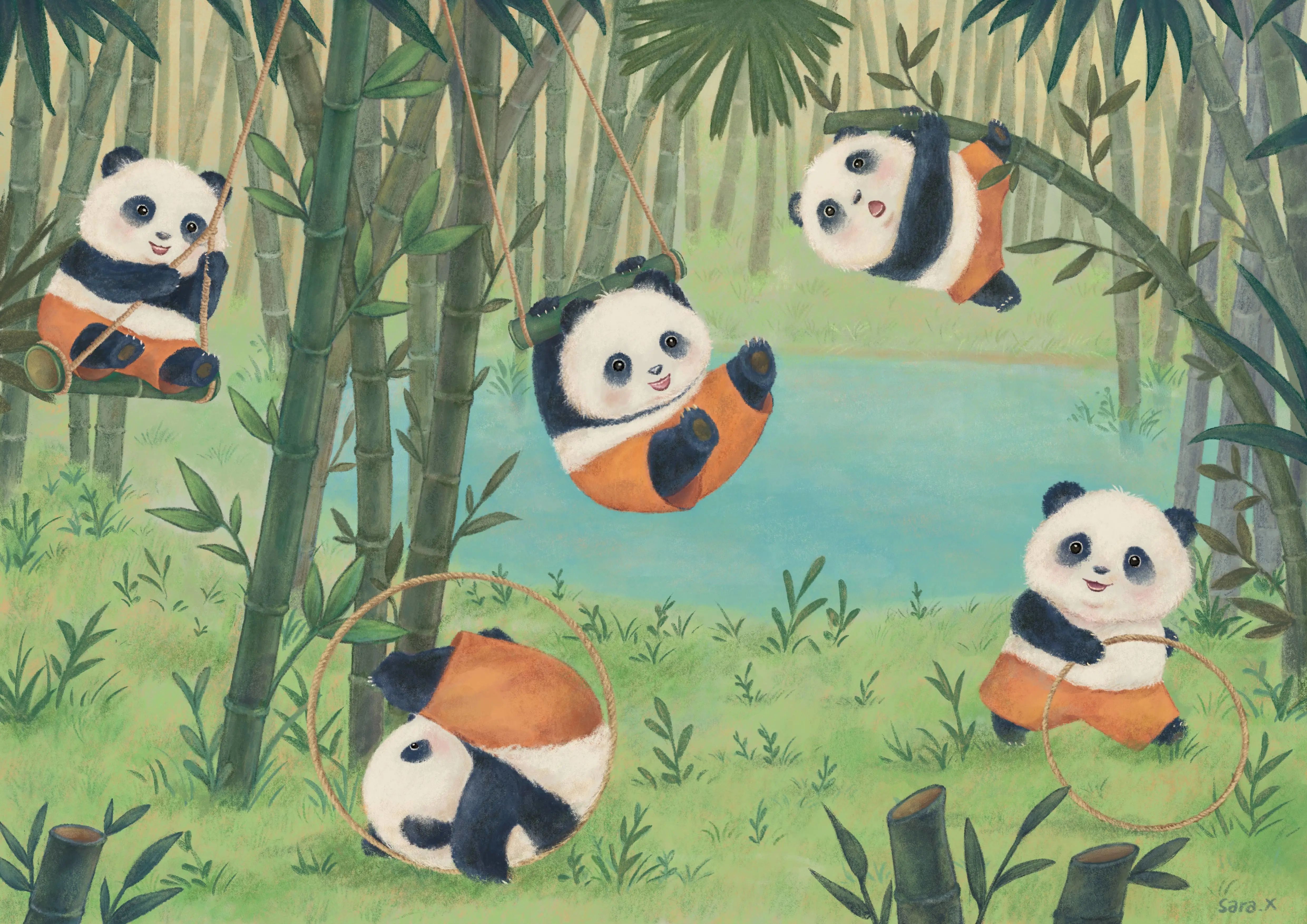 让熊猫不只是熊猫第二届全球熊猫主题插画大赛获奖名单及获奖作品