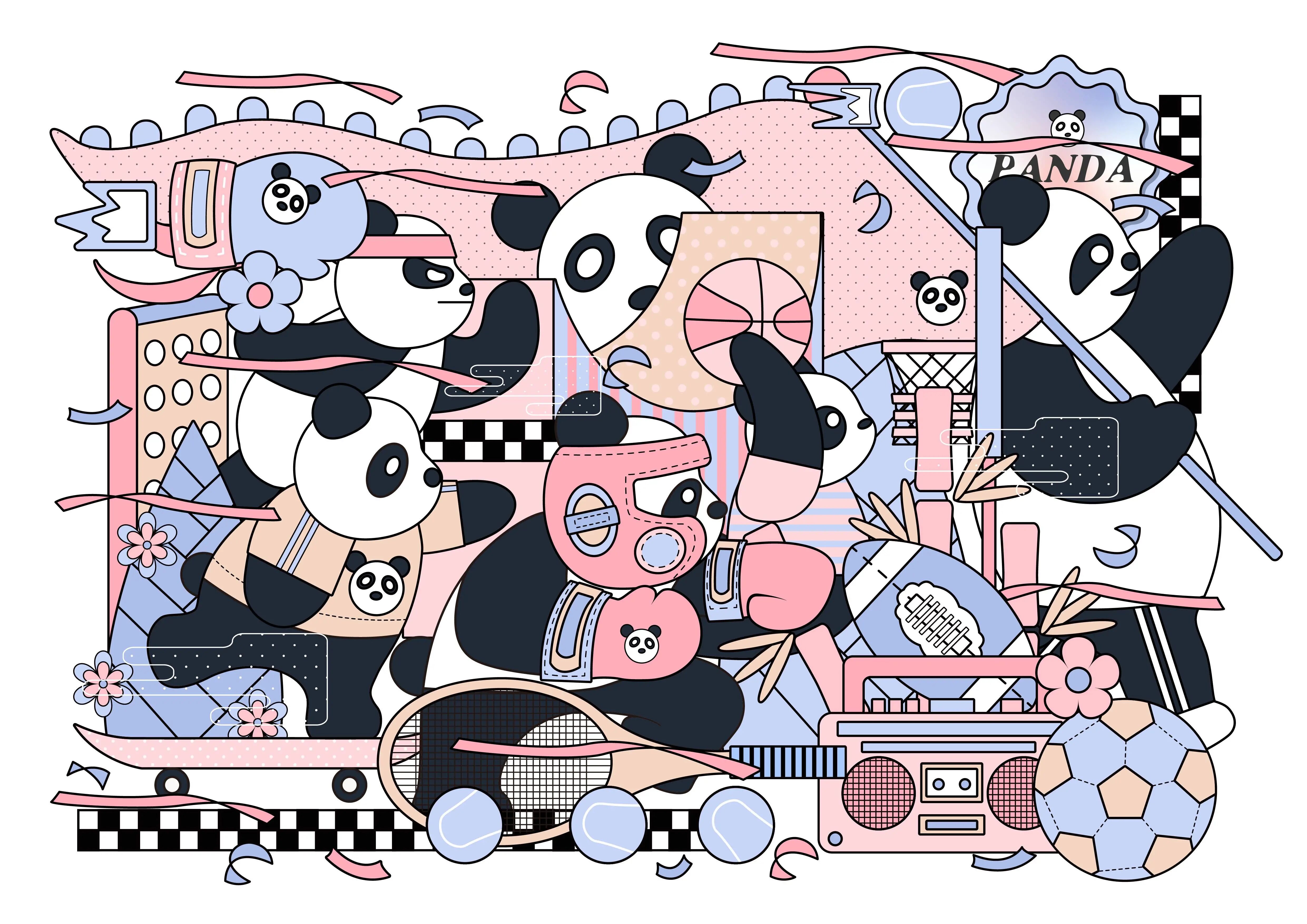 让熊猫不只是熊猫第二届全球熊猫主题插画大赛获奖名单及获奖作品