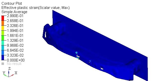 基于LS-DYNA的铝合金前防撞横梁结构设计与优化的图5