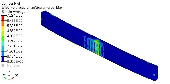 基于LS-DYNA的铝合金前防撞横梁结构设计与优化的图31